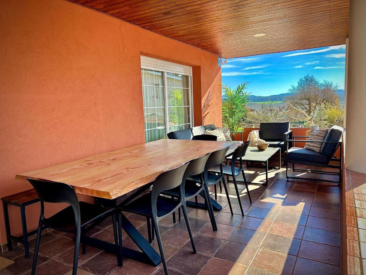 지로나 Piscina De Sal Barbacoa Wifi, Parking Gratis, 3 Min Pga Casa El Roble 빌라 외부 사진